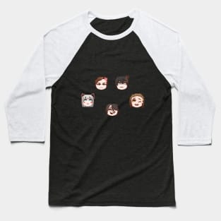 Smiling Faces Baseball T-Shirt